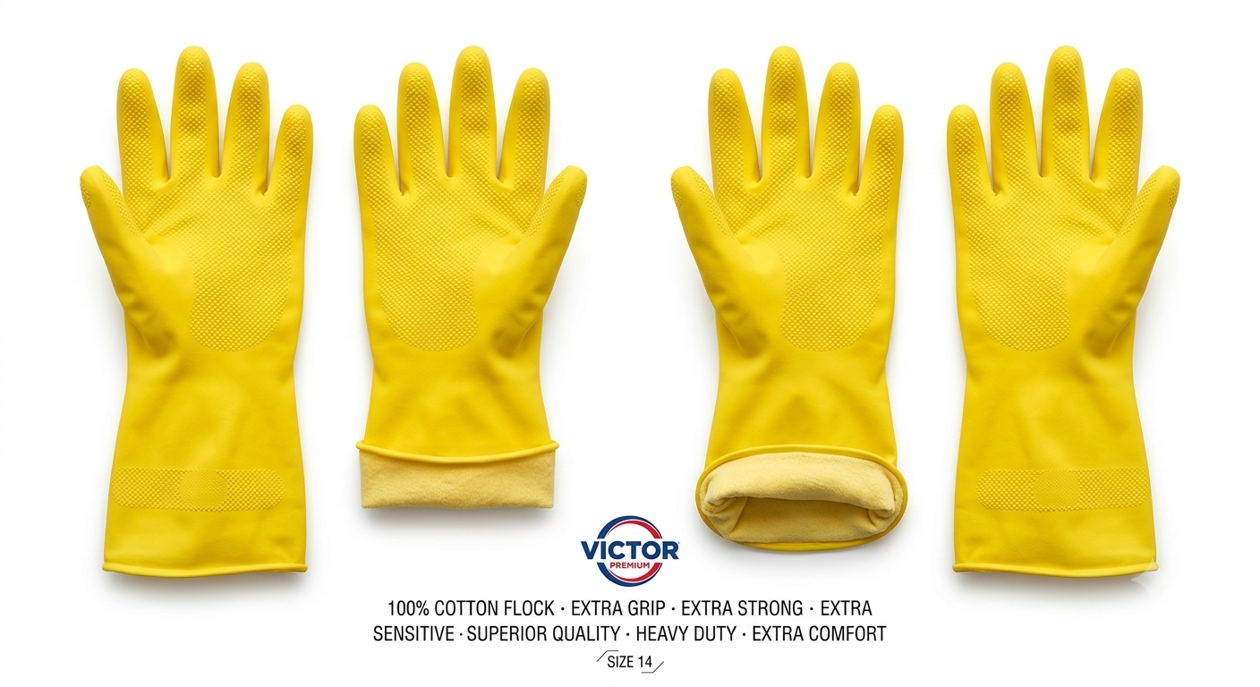 Victor Premium Heavy Duty Industrial Gloves