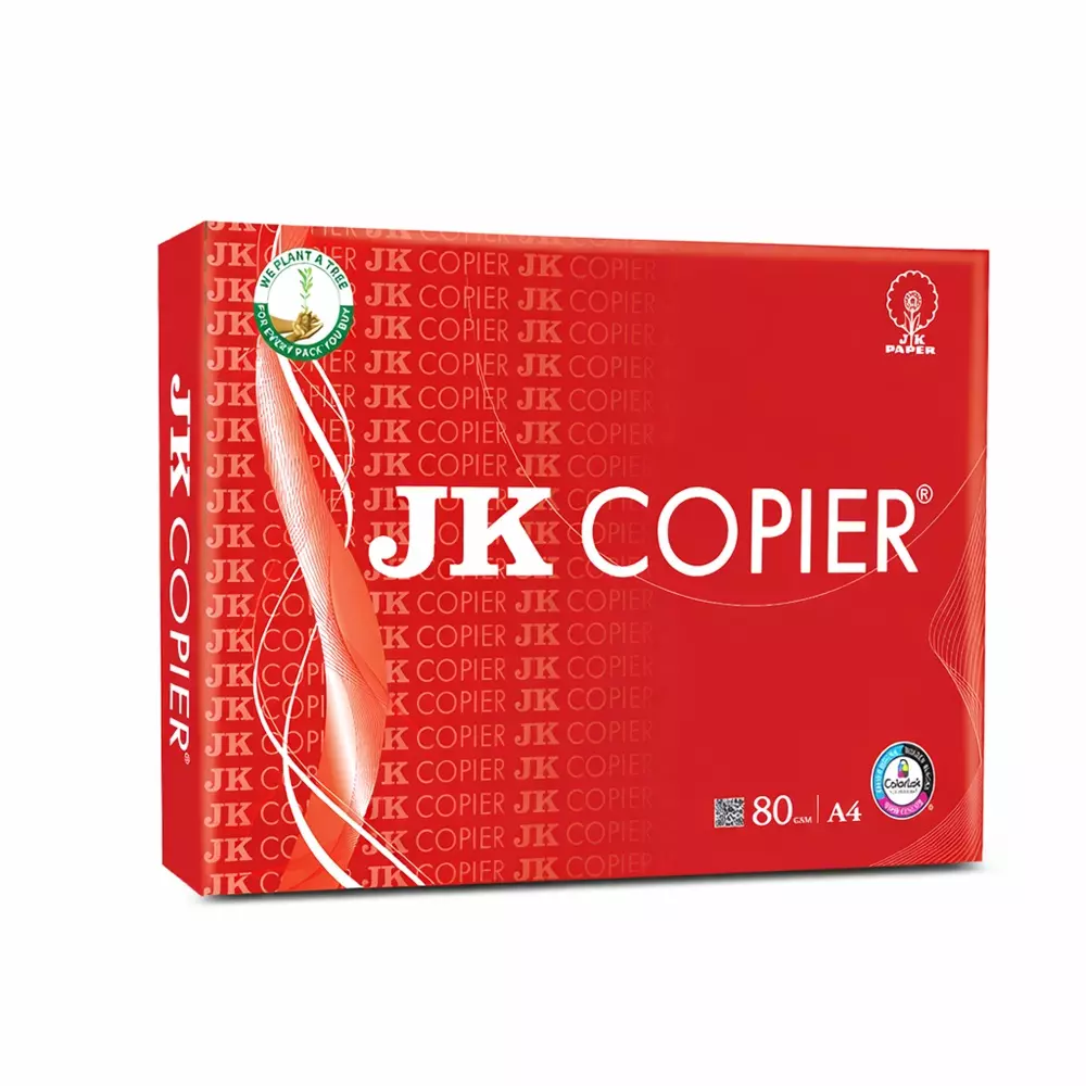 K Copier 80 GSM A4 Size Multipurpose Paper 500 Sheets White (Pack of 10 Ream