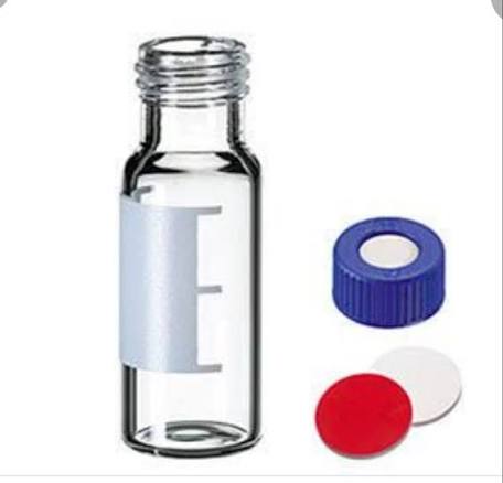 HPLC CLEAR VIALS 2 ML WITH SEPTA SLITED NON BONDEND (100 Vials) thumbnail 4