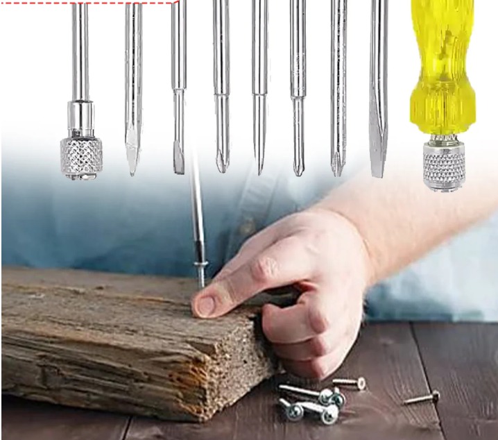 Screw Driver Kit – 8 Blade (1SET) thumbnail 5