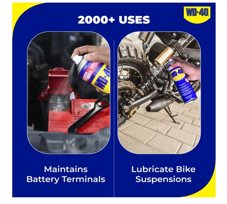 (420ml ) Multipurpose Car care Spray, Bike Chain Cleaner & Chain Lube Spray Wd40 Rust Remover Oil Flush and Treatment (420 ml, Pack of 1) thumbnail 4