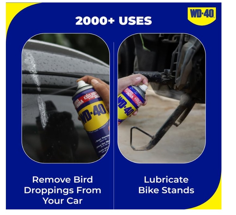 (420ml ) Multipurpose Car care Spray, Bike Chain Cleaner & Chain Lube Spray Wd40 Rust Remover Oil Flush and Treatment (420 ml, Pack of 1) thumbnail 5