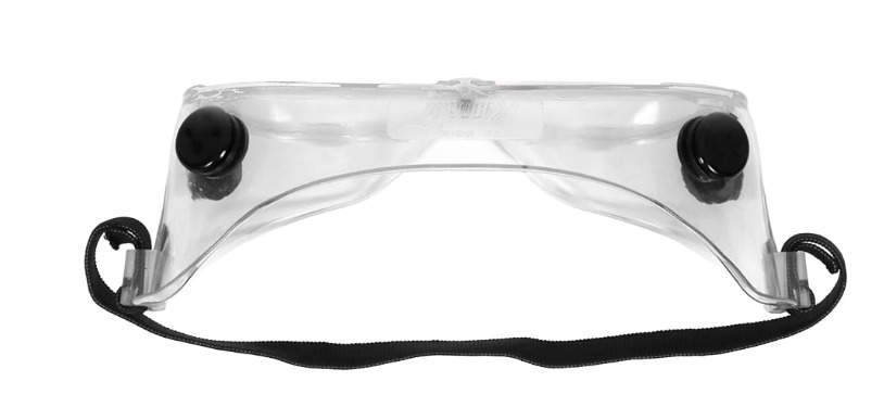 Udyogi UD 49 | EN Certified Spalsh protection goggles for paint, laboratory, chemical work | Transparent Lens | Anti-scratch | Adjustable headband | UV Protection | |Pack of 10 pcs thumbnail 5