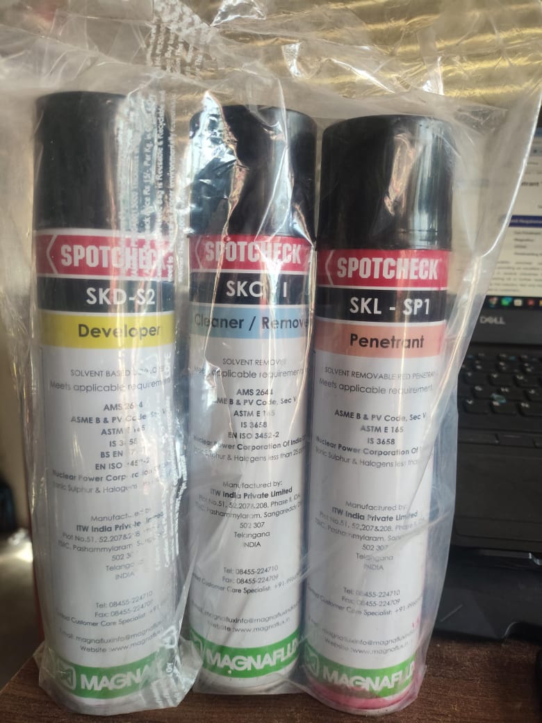 MAGNAFLUX Dye Penetrant Testing Kit  330ml each (1set) thumbnail 3