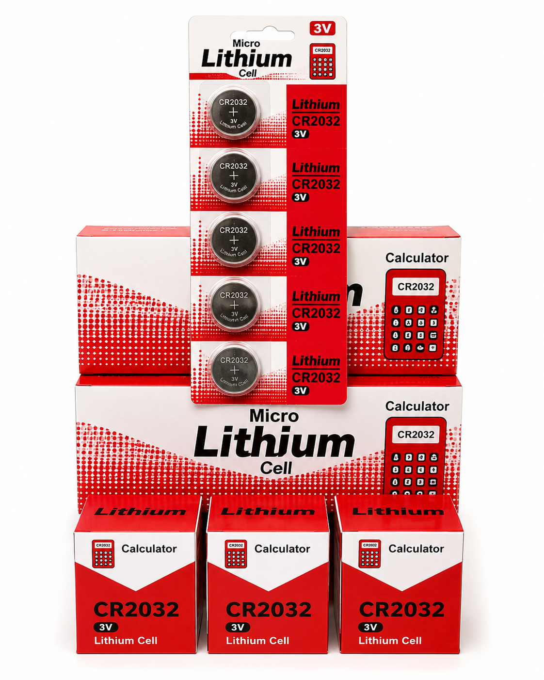 CR2032 3V Lithium Coin Cell Battery for Motherboard, Watches, Calculators, Car Remote, Camera, Toys, Weighing Scale & Medical Devices (Pack of 5) thumbnail 3