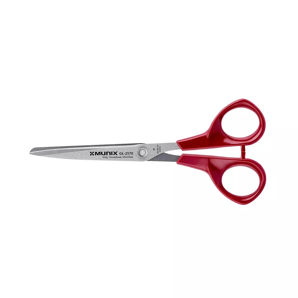 Munix M-Star Scissor Assorted Stainless Steel Pointed Tip for Cutting Paper & Ribbon (SL 1143 – 6 Pcs, SL 1145 – 2 Pcs, SL 1150 – 3 Pcs, SL 1158 – 2 Pcs, SL 1160 – 3 Pcs, SL 1173 – 2 Pcs, SL 1183 – 2 Pcs,  SL 1140 – 3 Pcs, , GL 2185 – 2 Pcs ) PACK OF 25 thumbnail 3