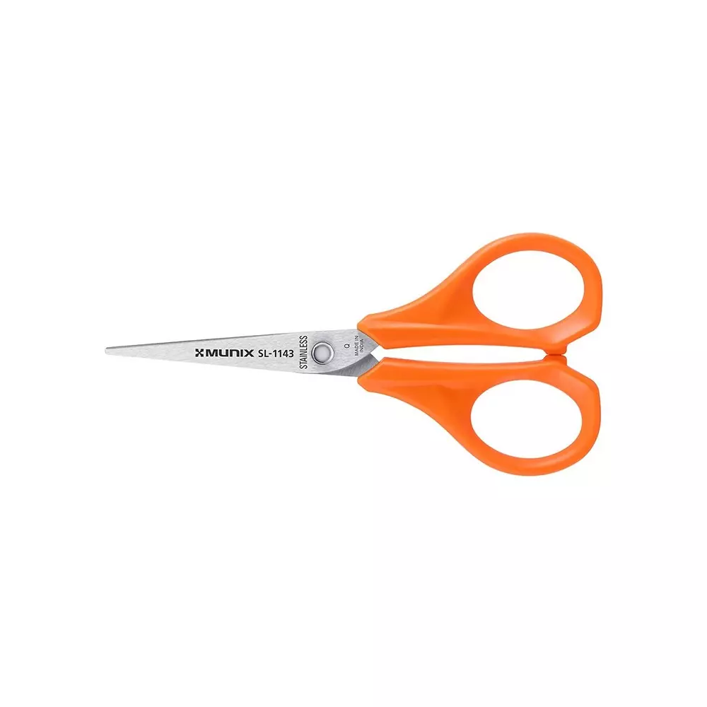 Munix M-Star Scissor Assorted Stainless Steel Pointed Tip for Cutting Paper & Ribbon (SL 1143 – 6 Pcs, SL 1145 – 2 Pcs, SL 1150 – 3 Pcs, SL 1158 – 2 Pcs, SL 1160 – 3 Pcs, SL 1173 – 2 Pcs, SL 1183 – 2 Pcs,  SL 1140 – 3 Pcs, , GL 2185 – 2 Pcs ) PACK OF 25 thumbnail 14